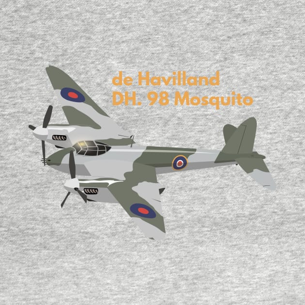 de Havilland DH.98 Mosquito British WW2 Airplane by NorseTech